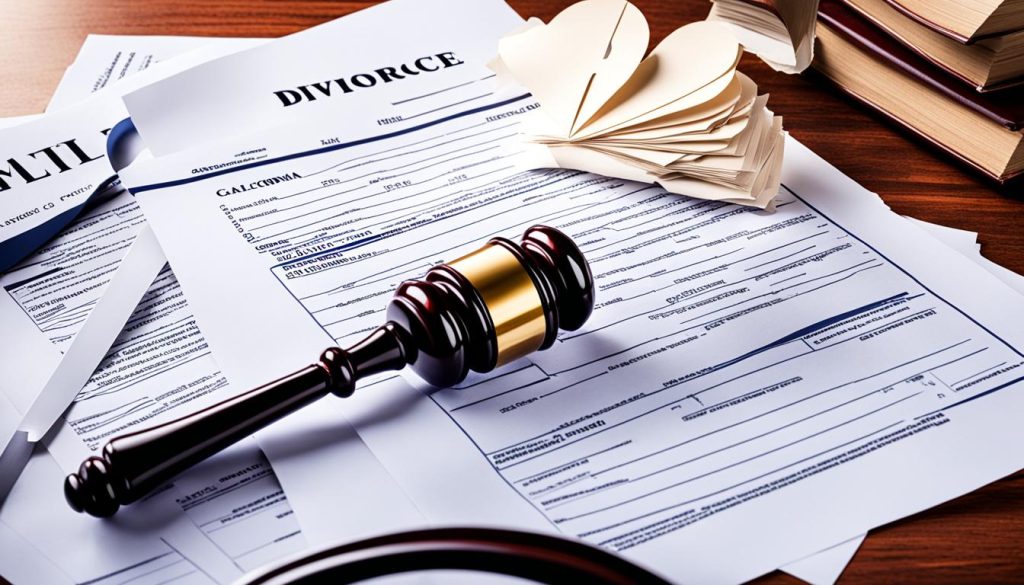 filing for divorce in california