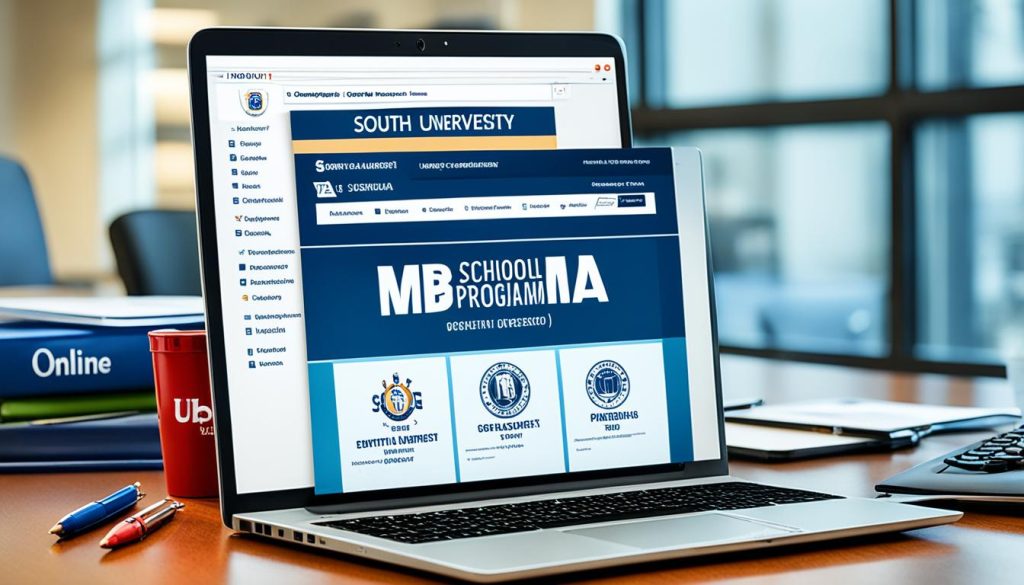 Accredited online MBA