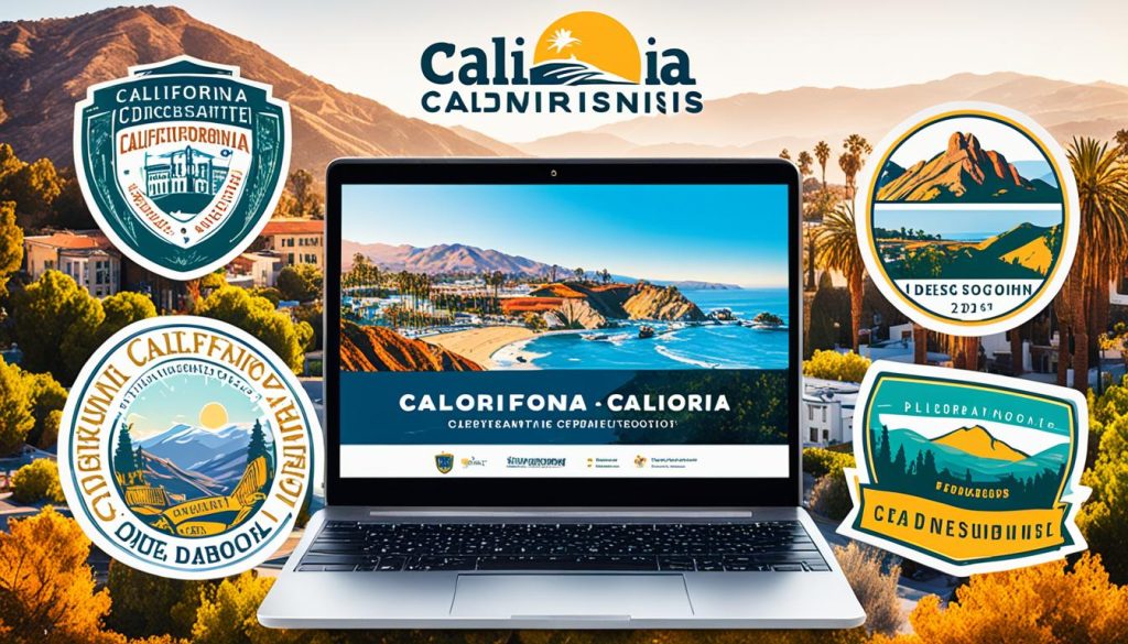 online schools in california